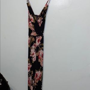 Cross top jumpsuit